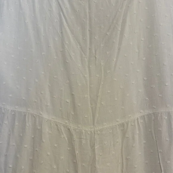 Urban Outfitters White Ruffled Tunic - Picture 3 of 4